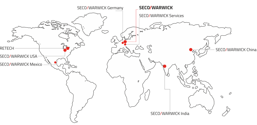 Seco/Warwick - Locate your local contact by product team or location.