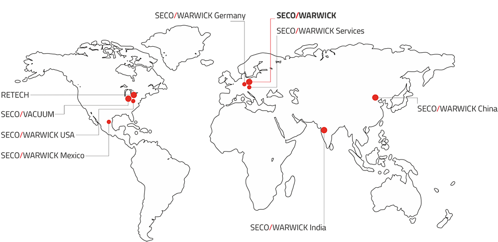 Seco/Warwick - Locate your local contact by product team or location.