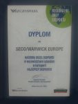 SECO/WARWICK awarded the „Export Eagle”of “Rzeczpospolita” prize