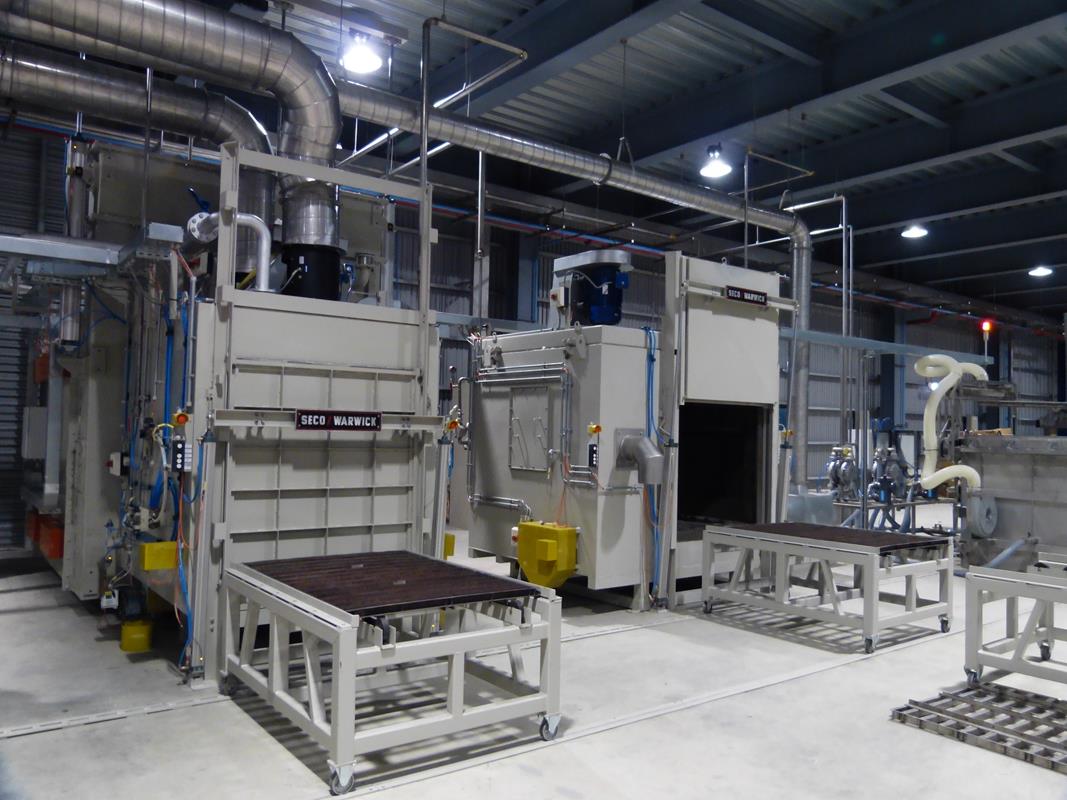 Aurora, Germany with Universal Batch CAB furnace from SECO/WARWICK