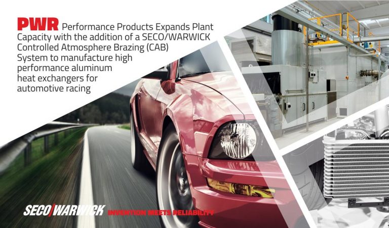 PWR Performance Products zwiększa swoją moc wytwórczą dzięki linii SECO/WARWICK do lutowania w atmosferach ochronnych (CAB)