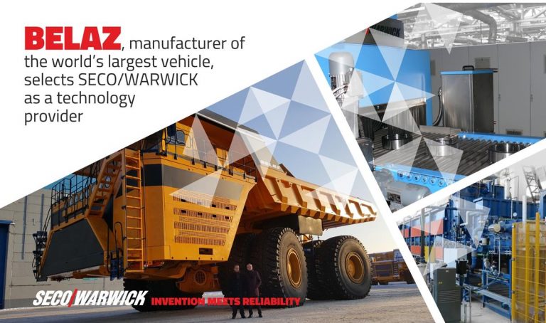 BELAZ, manufacturer of the world’s largest vehicle, selects SECO/WARWICK as a technology provider