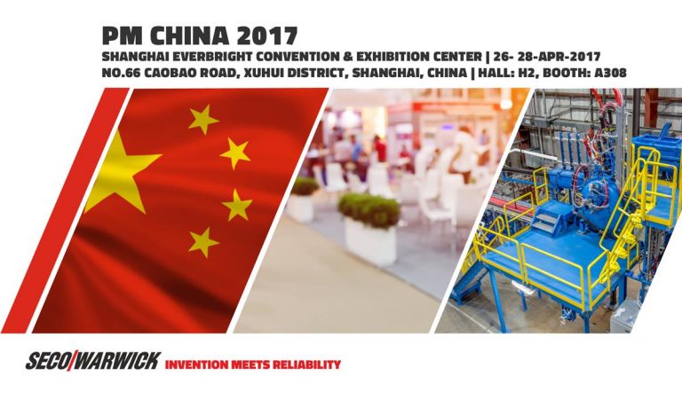 SECO/WARWICK to present Metal Powder Production Systems at Powder Metallurgy China 2017 EXPO