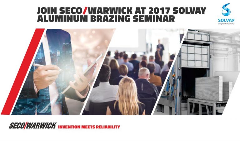 SECO/WARWICK zaprezentuje swoje technologie podczas seminarium Solvay Aluminum Brazing Seminar