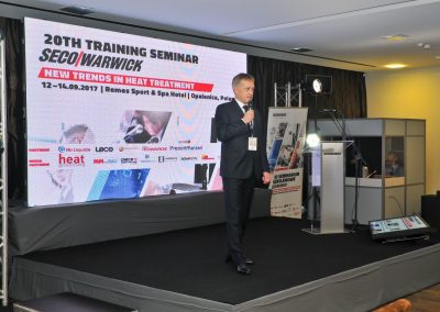 20th Training Seminar SECO/WARWICK