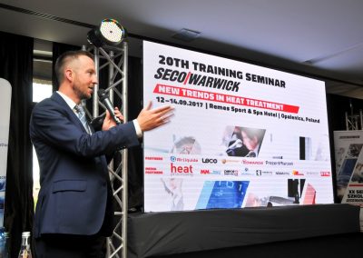 20th Training Seminar SECO/WARWICK