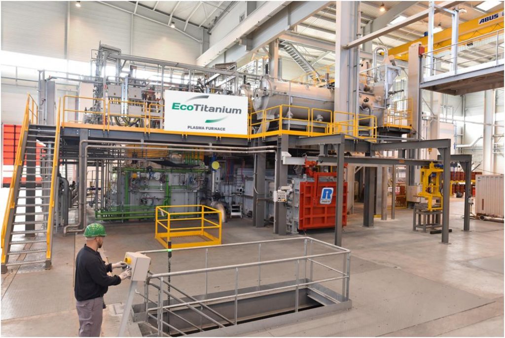 An innovative VAR arc furnace for titanium melting