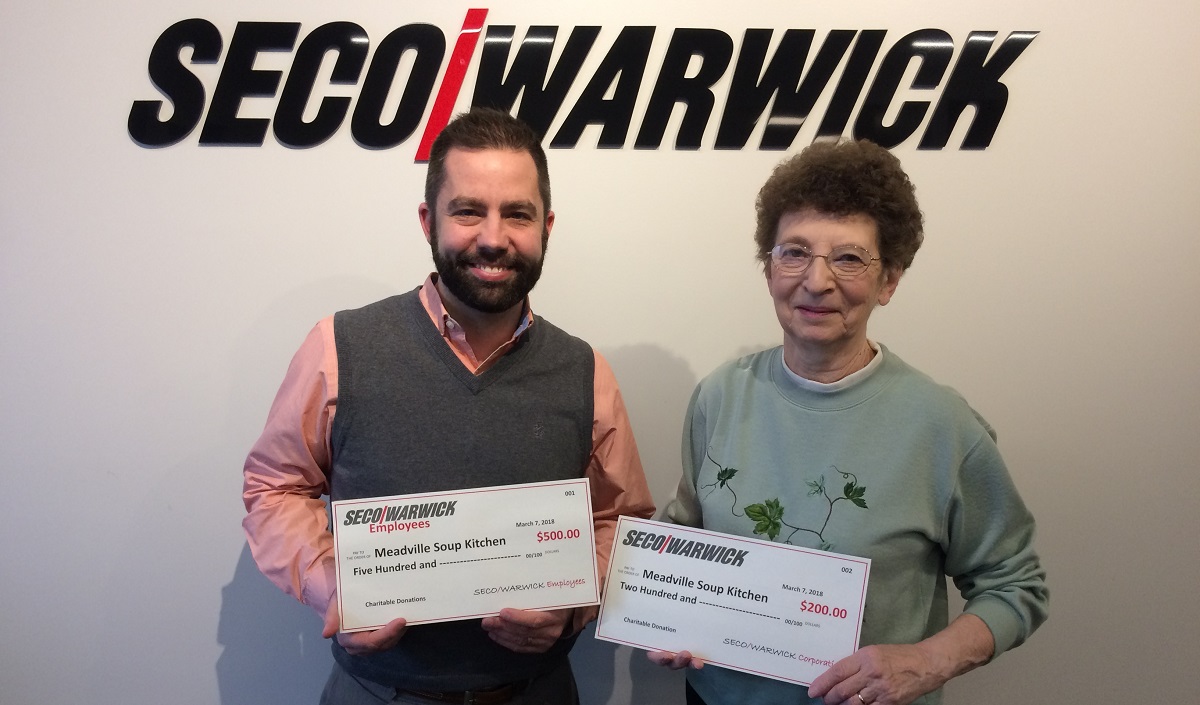 SECOWARWICK Local Charity Donation