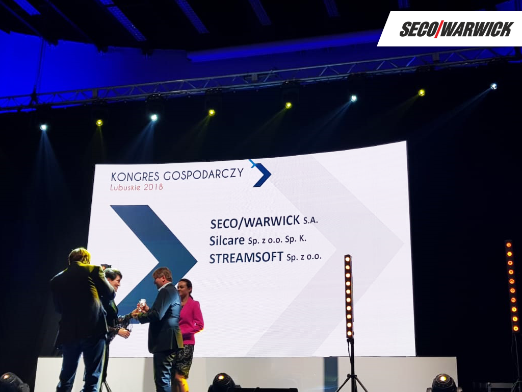 SECO/WARWICK honored with the Economic Award of the Marshal of the Lubusz Voivodeship