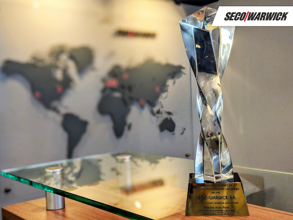 SECO/WARWICK honored with the Economic Award of the Marshal of the Lubusz Voivodeship