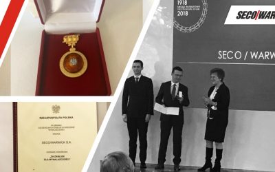 Innovations deserving of a medal: SECO/WARWICK awarded the honorary badge for meritorious performance in innovation
