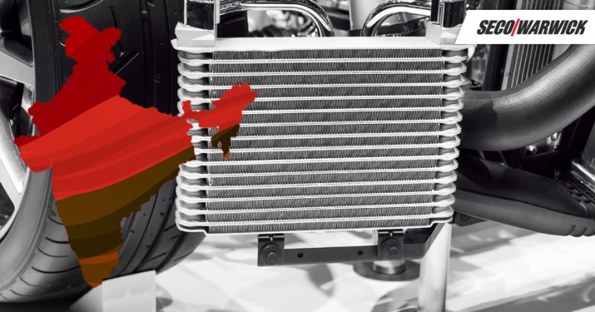 NBR Cooling Systems, Indien, wählt die Anlage von SECO/WARWICK für Automobilwärmetauscher zum Löten von Aluminium in kontrollierter Schutzgasatmosphäre (CAB)