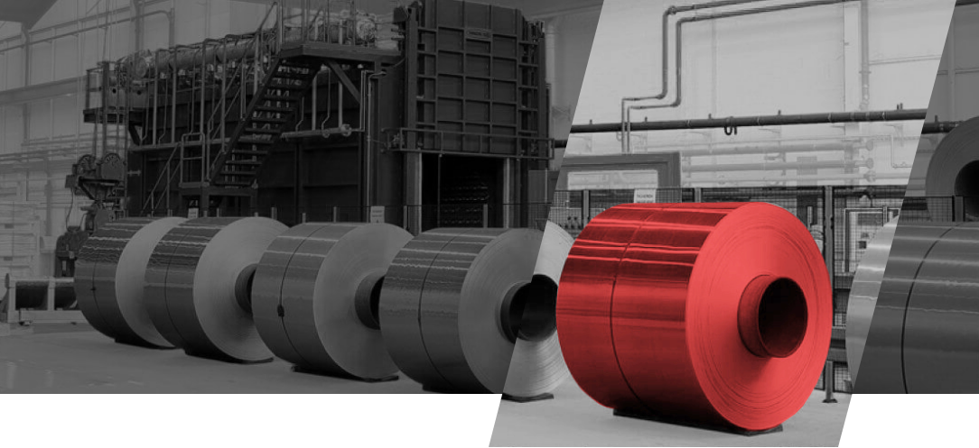 Glühofen für Aluminiumcoils mit Luftstrom unter Verwendung Hochkonvektion - Vortex® Glühofen für Aluminiumcoils mit Luftstrom unter Verwendung Hochkonvektion - Vortex®