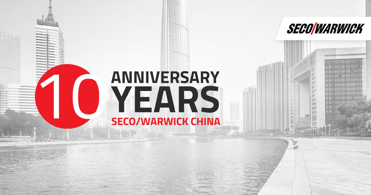 20x mehr in 10 Jahren – so etwas gibt es nur in der chinesischen Niederlassung von SECO/WARWICK