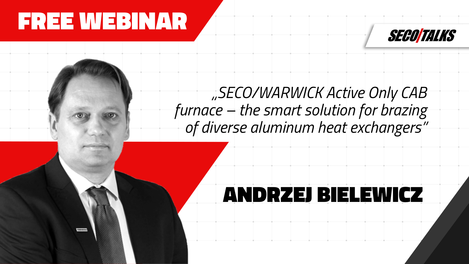 SECO/WARWICK Active Only CAB furnace - the smart solution for brazing of diverse aluminum heat exchangers