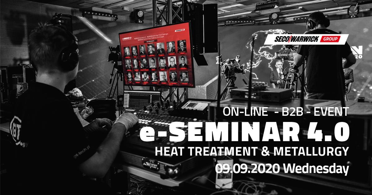 e-SEMINAR 4.0 Heat Treatment & Metallurgy 2020