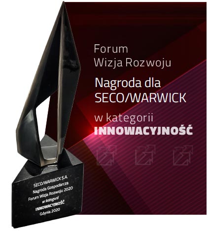 Награда компании «SECO/WARWICK» в категории «Инновации»