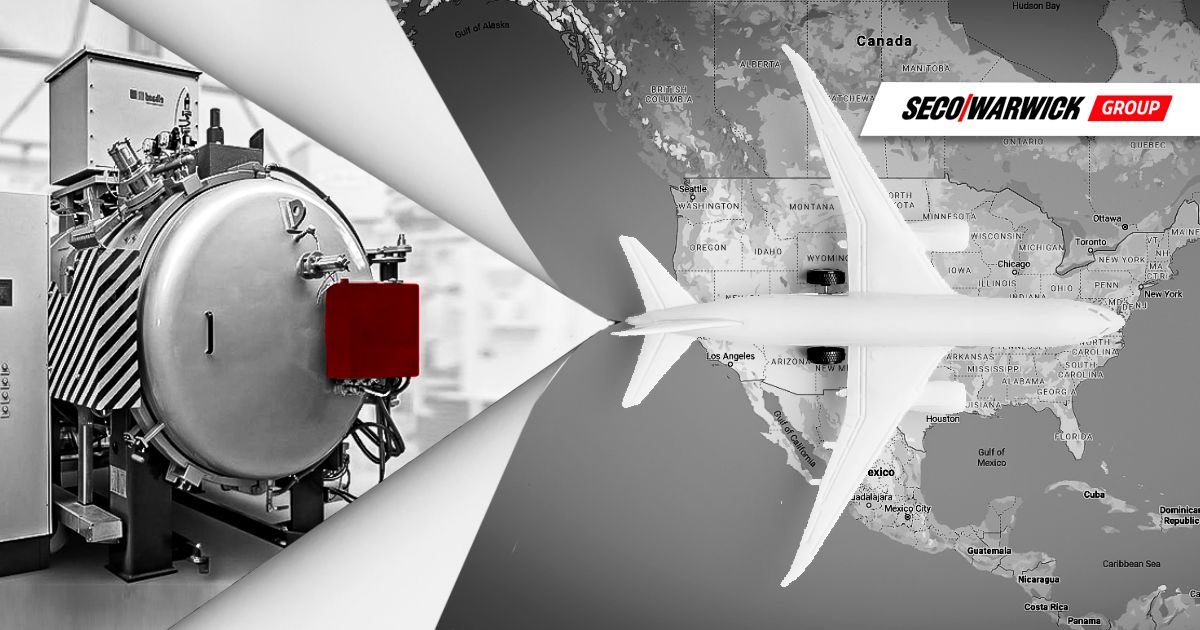 Globaler Hersteller der Luft- und Raumfahrtindustrie bestellt Vector®-Ofen bei SECO/VACUUM (SVT), einem Unternehmen der SECO/WARWICK Gruppe.