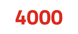 More than 4000 solutions implemented