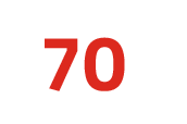 Presence in 70 countries