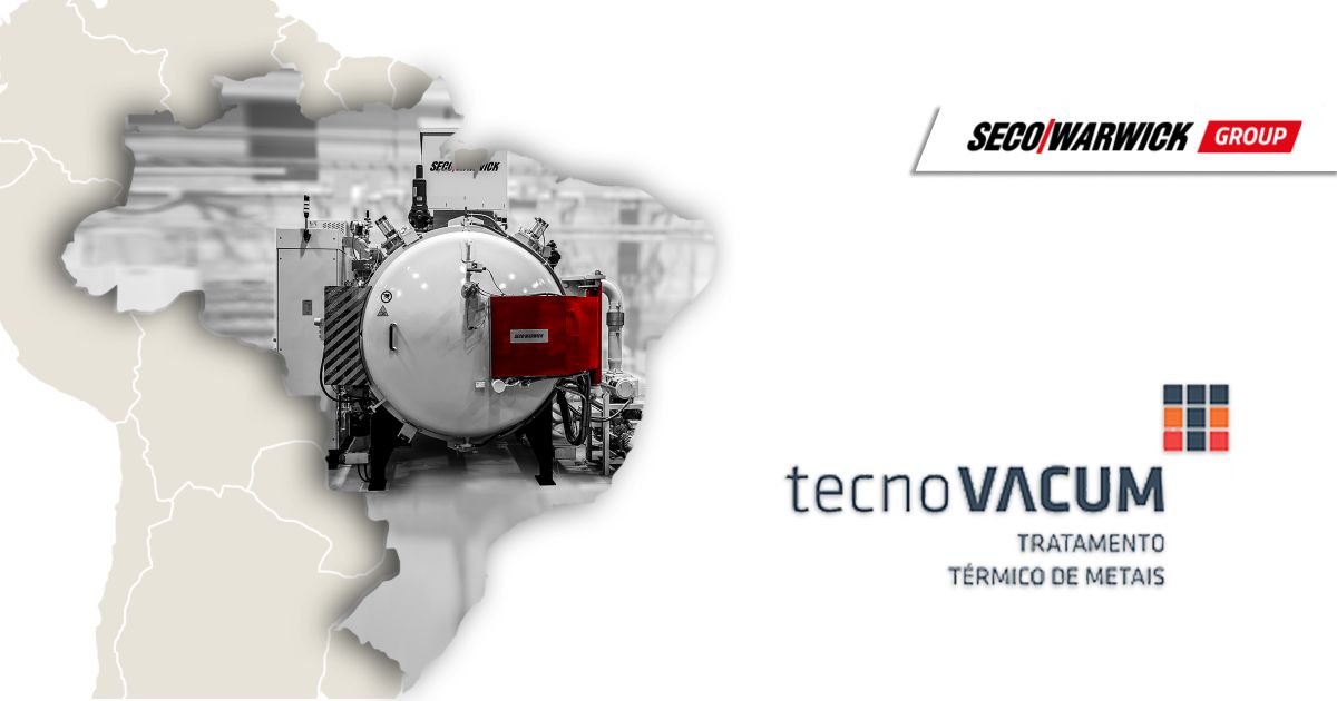 Вакуумная печь SECO/WARWICK уже находится на бразильском предприятии Tecnovacum