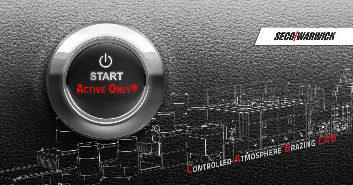 Active Only®-Ofen von SECO/WARWICK für einen Hersteller von Aluminium-Wärmetauschern