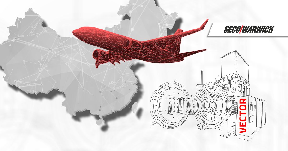 An unparalleled SECO/WARWICK furnace for a Chinese manufacturer of aerospace components