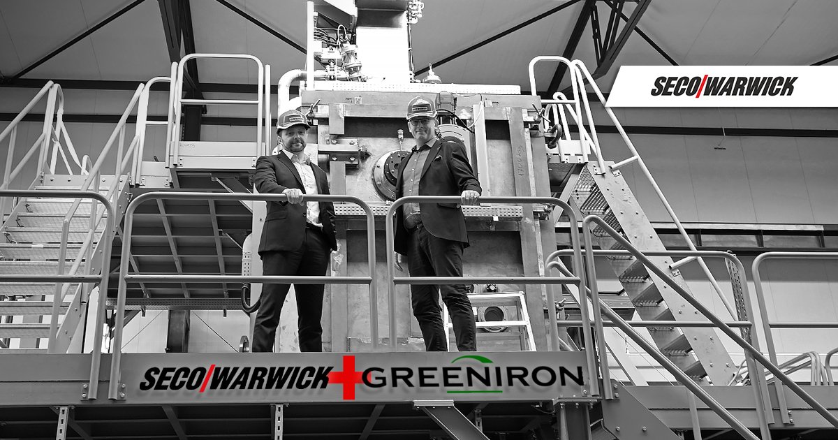 Reduktionsofenlinie für GreenIron | SECO/WARWICK