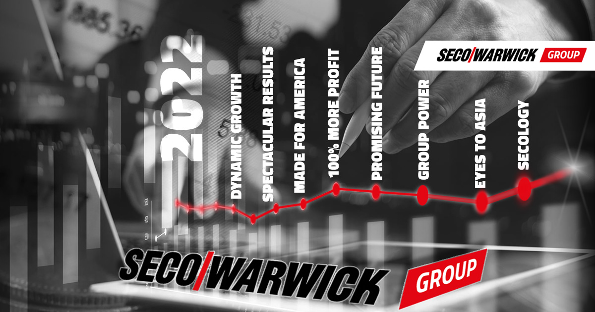 SECO/WARWICK Gruppe verdoppelt den Gewinn im Jahr 2022