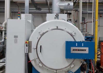 ELECTRIC HORIZONTAL RETORT FURNACE FOR GAS NITRIDING