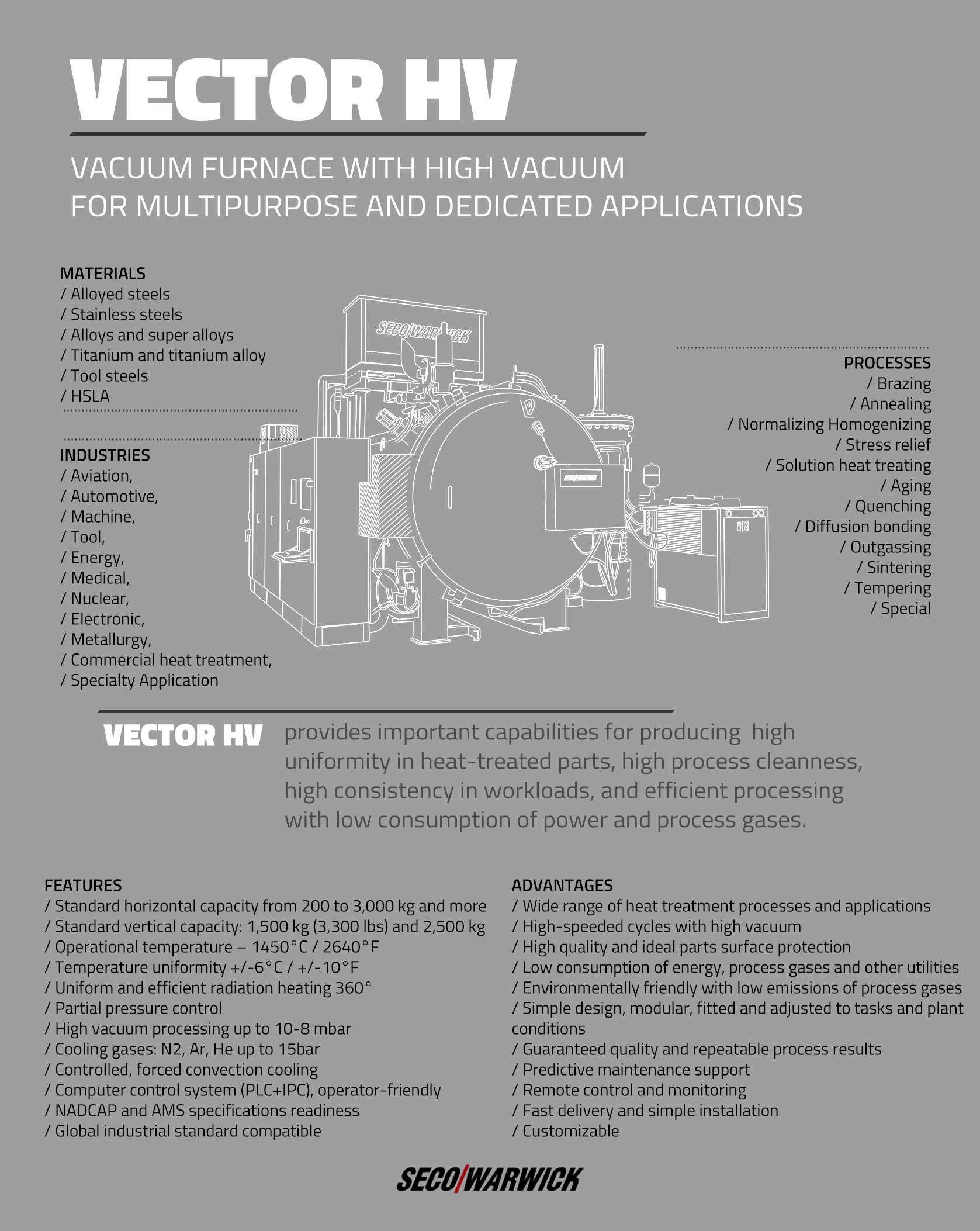 Single chamber Vacuum Furnace 