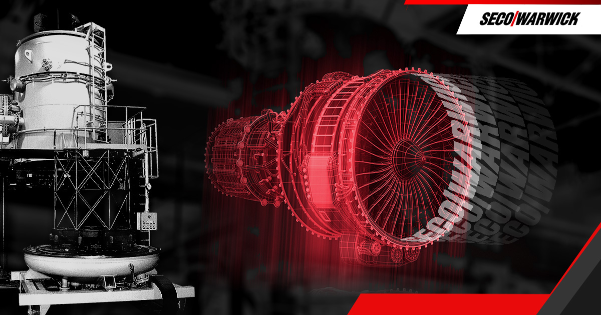 Jet engine components will be processed in a Special Application SECO/WARWICK Furnace