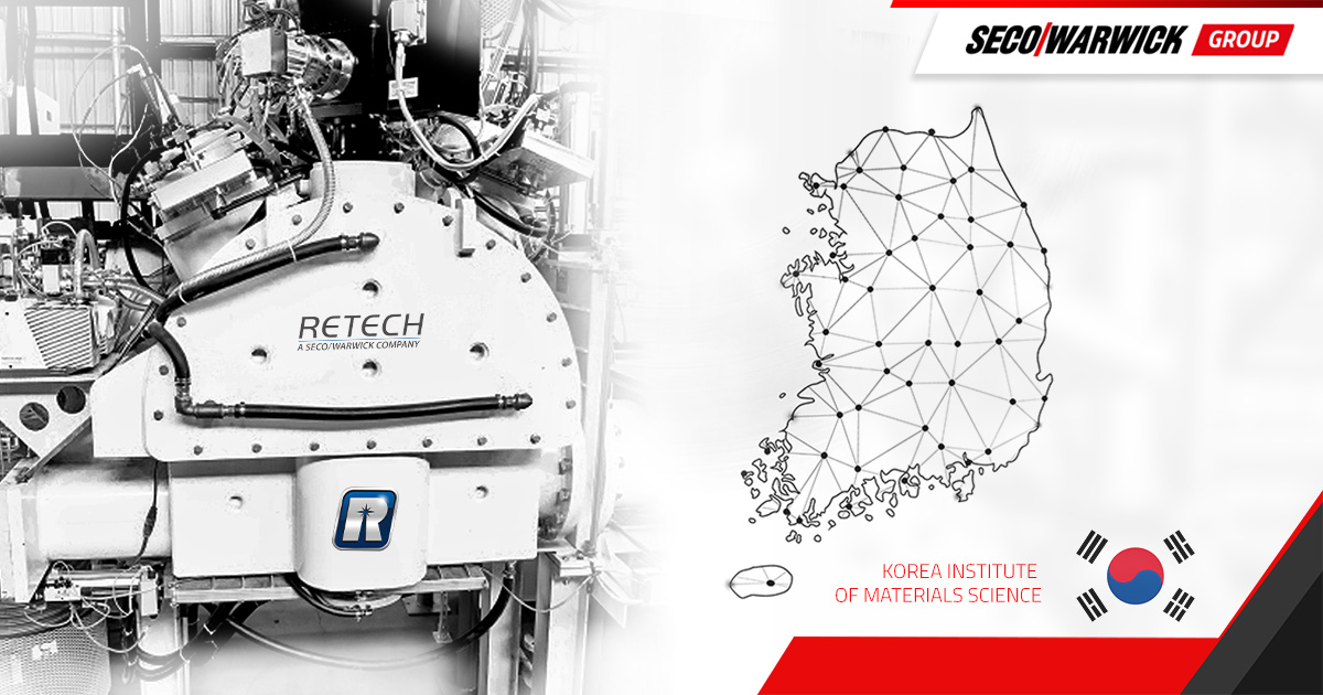 Retech to Send a Laboratory Scale Electron Beam Melter to a Korea Institute of Materials Science SECO/WARWICK