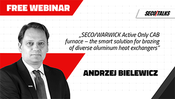 SECO/WARWICK Active Only CAB furnace – the smart solution for brazing of diverse aluminum heat exchangers