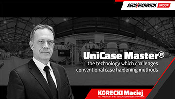SECO/WARWICK UniCase Master® the technology which challenges conventional case #hardening methods