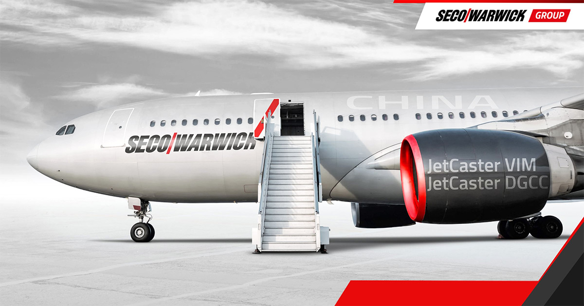 Two VIM SECO/WARWICK furnaces for Chinese aviation