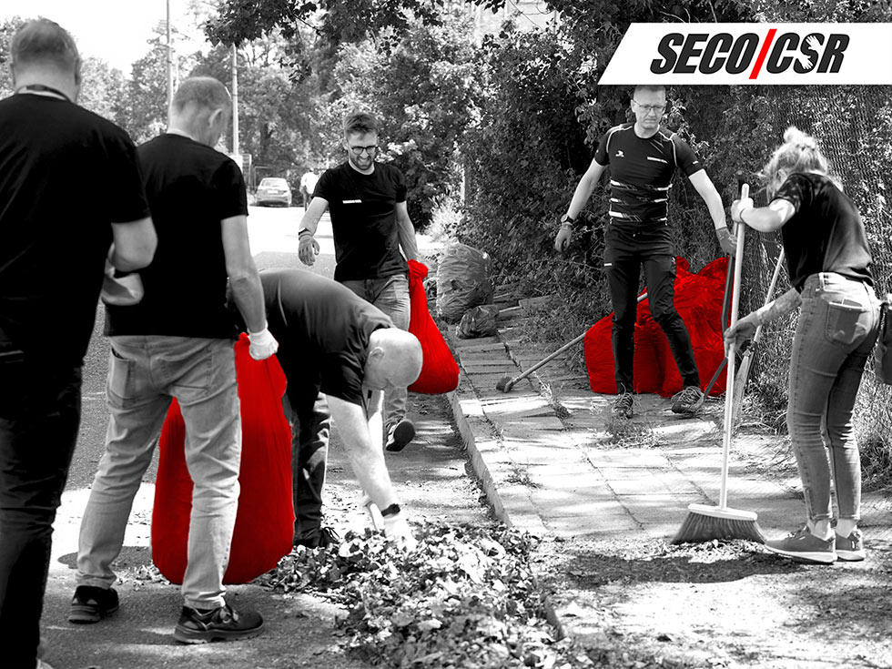 Aktywny udział pracowników w dbaniu o lokalne otoczenie