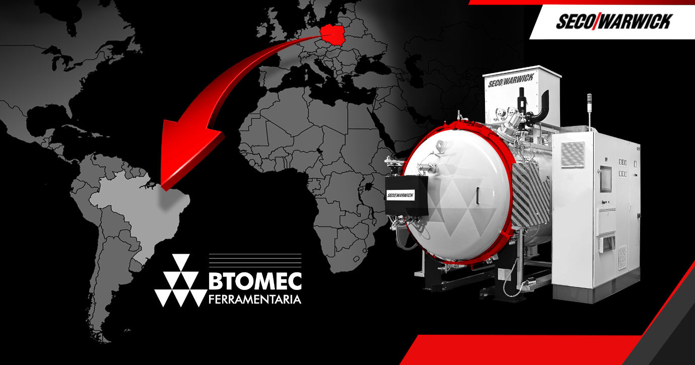 SECO/WARWICK dostarcza piec próżniowy dla BTOMEC – producenta form wtryskowych