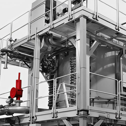 Piece do&nbsp;puryfikacji (oczyszczania) materiałów grafitowych  