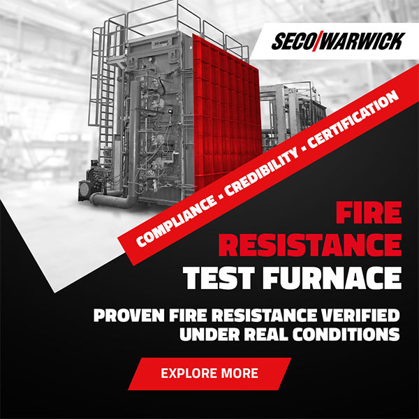 Laborofen für Feuerwiderstandsprüfung