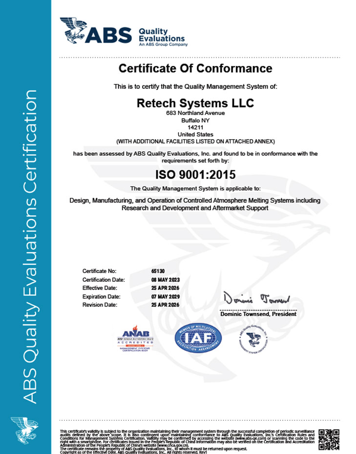ISO 9001 RETECH