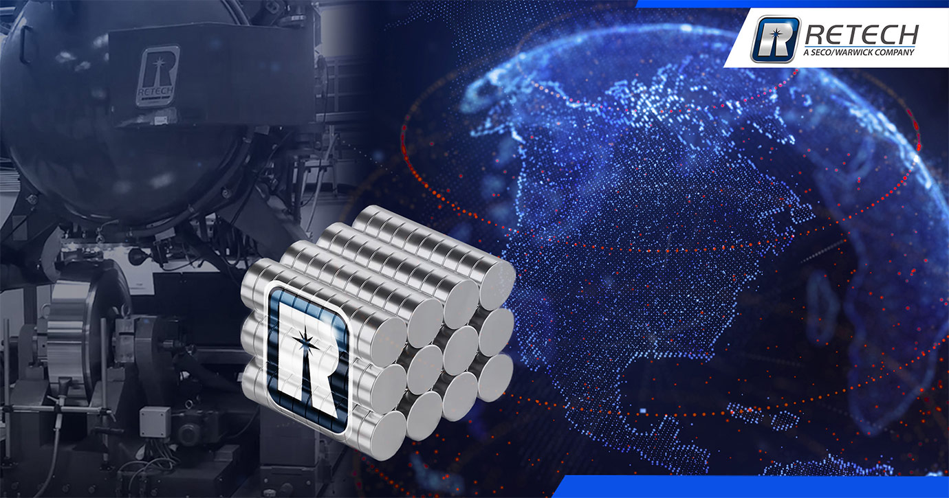 RETECH supplies strip casting systems for U.S.-BASED rare earth magnet production