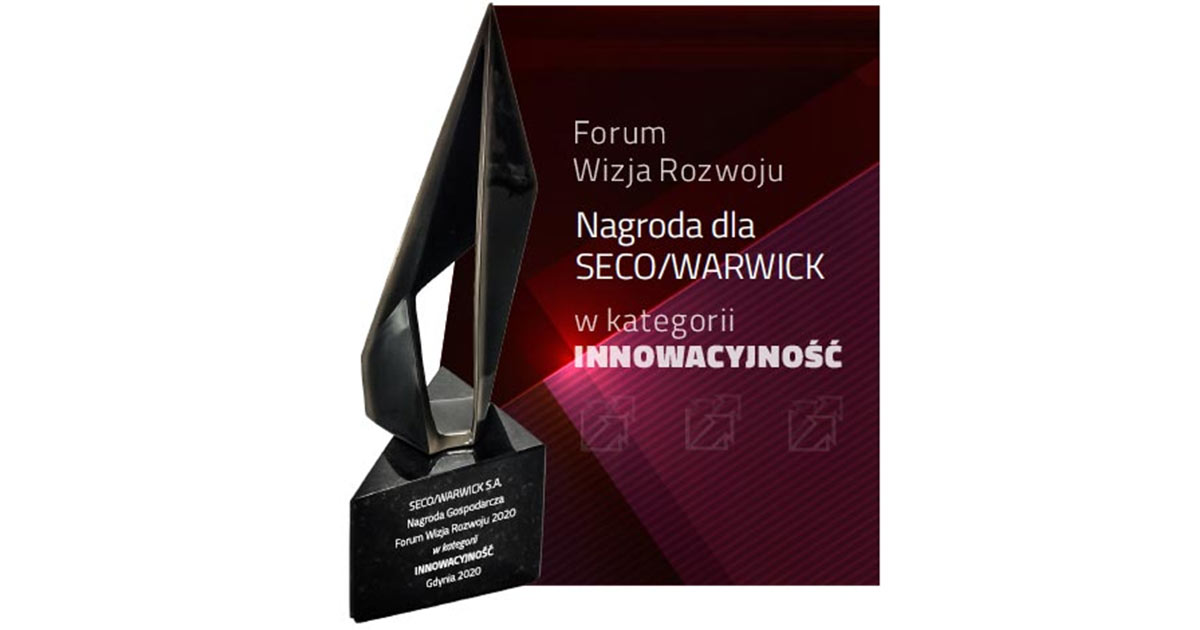 SECO/WARWICK awarded in the Innovation category