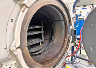 Horizontaler elektrischer Retortenofen Typ HRNE 40.40.60-650-2 ZF